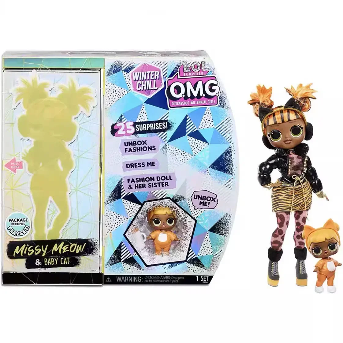 Muñecas sorpresa LOL MGA, conjunto con caja de regalos exquisitos, muñeca OMG de hermana mayor, juguetes Kawaii para niñas encantadoras, juego de simulación, regalos de Pose que caen