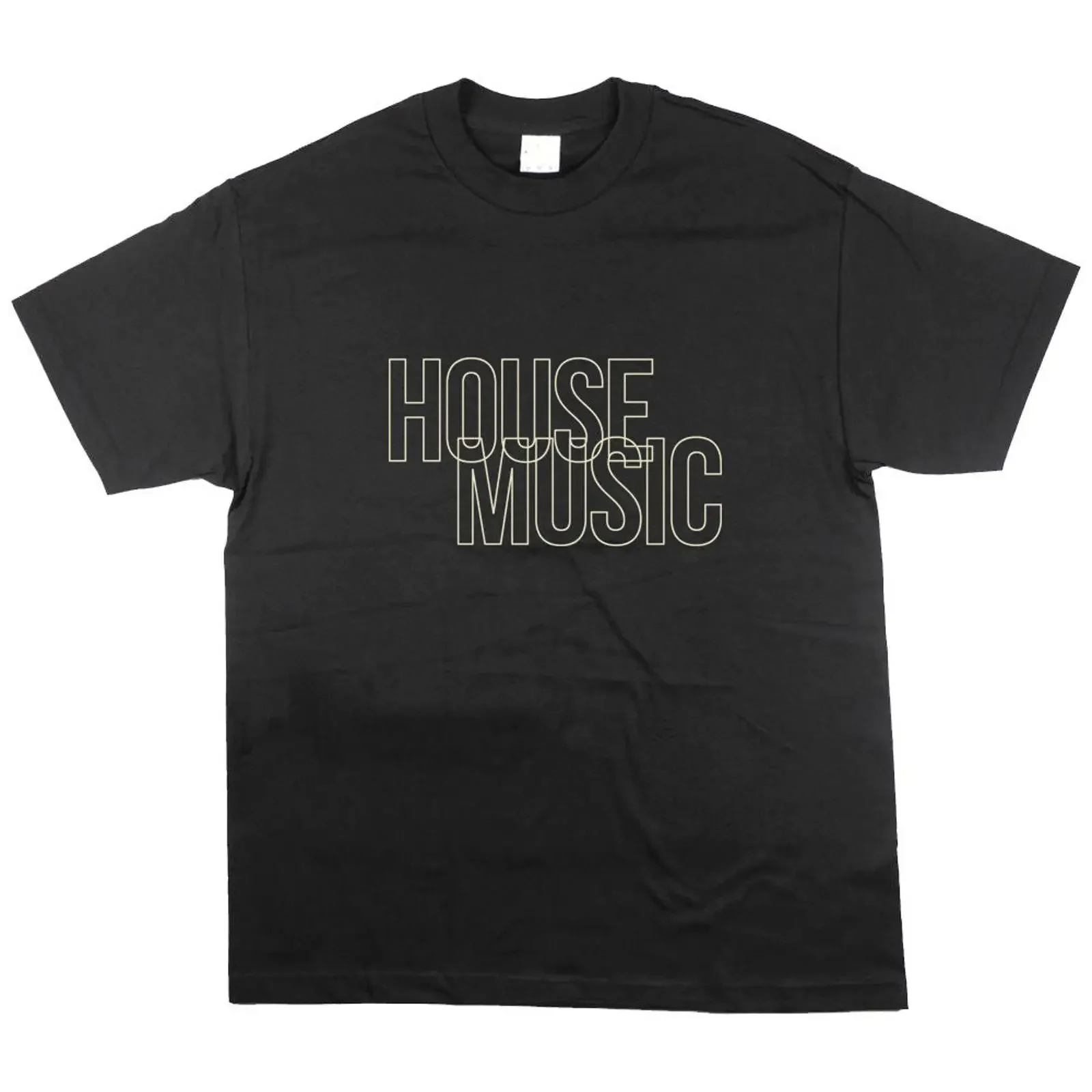 House Music T Shirt Electronic Dance Underground vintage Washed Comfortable homme Top For Everyday Wear graphic Stretched