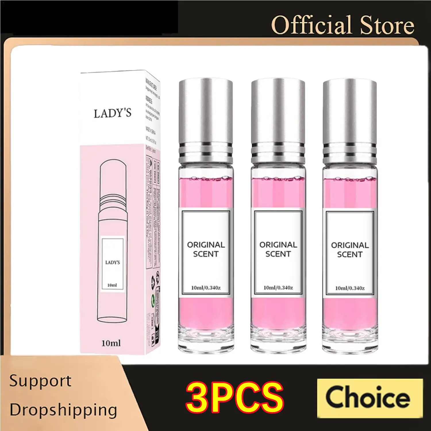 3X فرمون عطر صلب طويل الأمد رذاذ يمزح تشجيع المواعدة رائحة عطرة ترطيب الجلد يمزح مزيل العرق