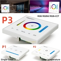 Miboxer P1/P2 /P3 Panel Controller 2.4G Adjustable for Single Color CCT Temperature RGB/RGBW/RGBCCT Led Strip Bulb Light 12V-24V