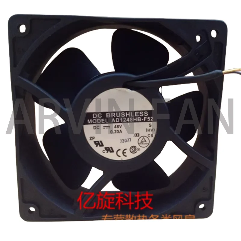 

AD1248HB-F52 48V 0.2A Industrial Cooling Fan