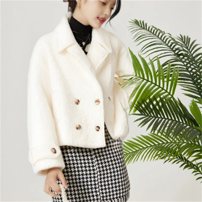 

Women's Trendy Sexy Circle Fleece Coat 2025 Fall Fashion Trend Warm Cozy Outerwear for Casual Occasions
