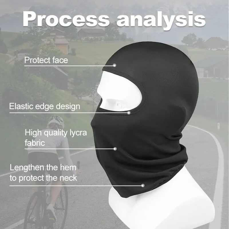 Breathable Sunscreen Ice Silk Mask For Men And Women Motorcycle Fishing Bicycle Windproof Scarf Summer Facial Scarf Headscarf