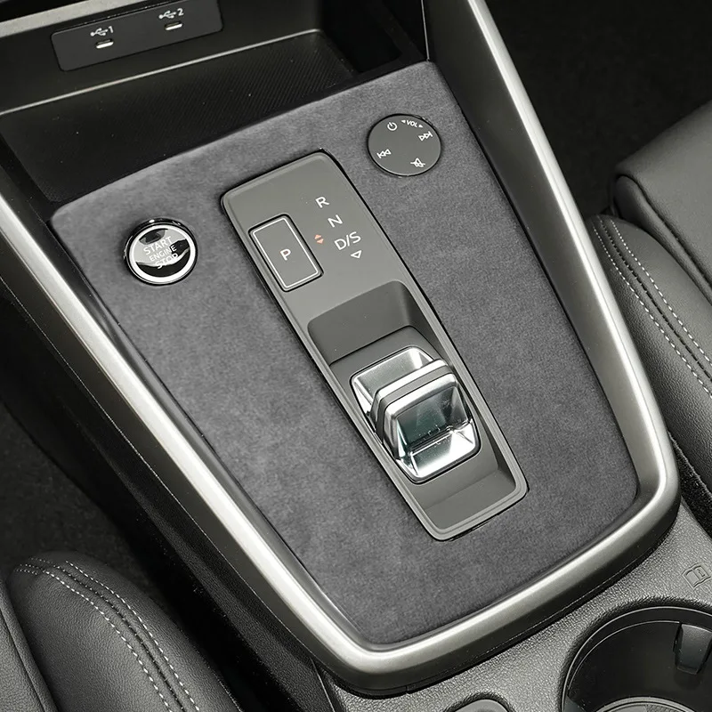 Suede Leather Car Centre Panel Protective Mats  for Audi A3 Sportback 8Y 2021 2022 2023Decorative Mats Car Interior Accessories