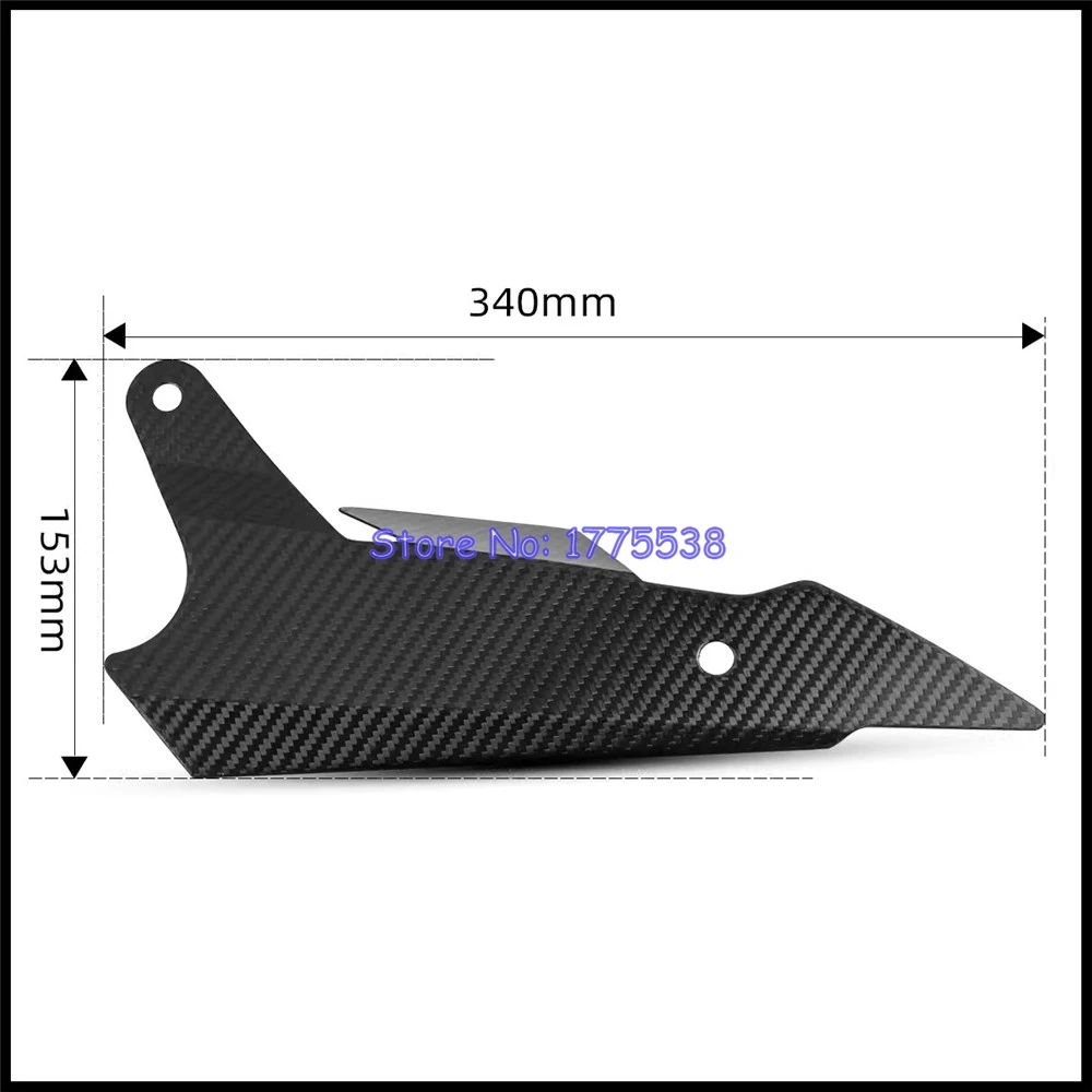 For Suzuki Katana 2019-2024 GSX-S1000F GSX-1000 2015-2024 GSX-S1000GT GSX-S950 2021-2024 Real Carbon Motorcycle Exhaust Cover