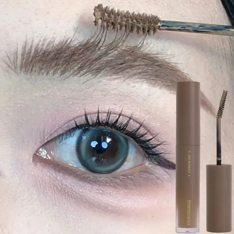 5 kleuren Wenkbrauw Kleurstof Crème Waterdicht Blijvende Natuurlijke Wenkbrauw Gel Verf Matte Brow Tattoo Tint Mascara Make-Up Enhancer Cosmetica