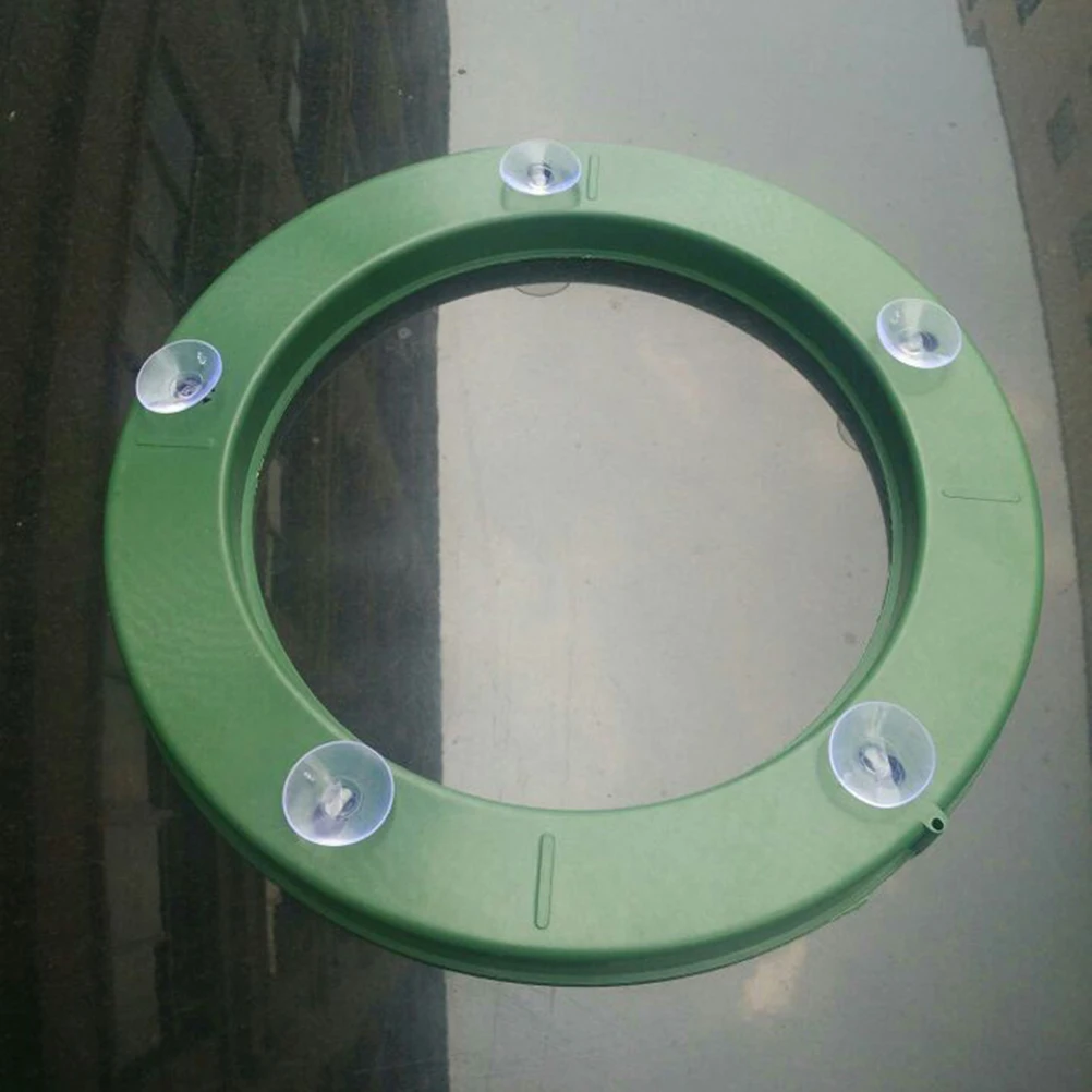 

Suction Cup Mud Ring Garland Wreath Holder Tool Base Plastic Decorative Foam Block for Wedding Car Decorations Durable Practical