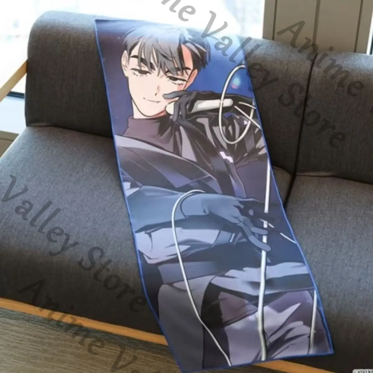 

Genuine Anime Alien Stage Ivan Cosplay Supporting Towel Cartoon Support and Record Washrag Bathing Towels Adorn Xmas Gift