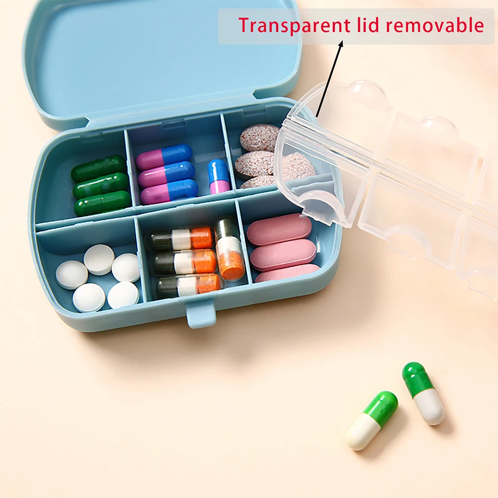 

Flowers 5D DIY Diamond Painting Dot Pill Case Diamond Painting Medicine Box 6 Grid Moisture-proof Pill Organizer for Art Craft