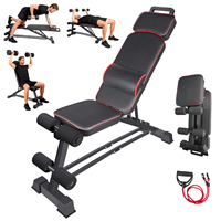 Multifunctional Weight Bench Adjustable Dumbbell Bench For Home Gym Load-capacity 300kg Training Fitness Bench Abdominal Trainer