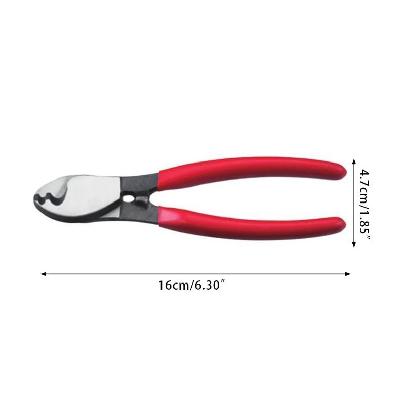 652F Portable Wire Breaking Pliers Insulation Scissors for Soft Iron Wire Injection Molding Flash Anti-Corrosion Anti-Rust