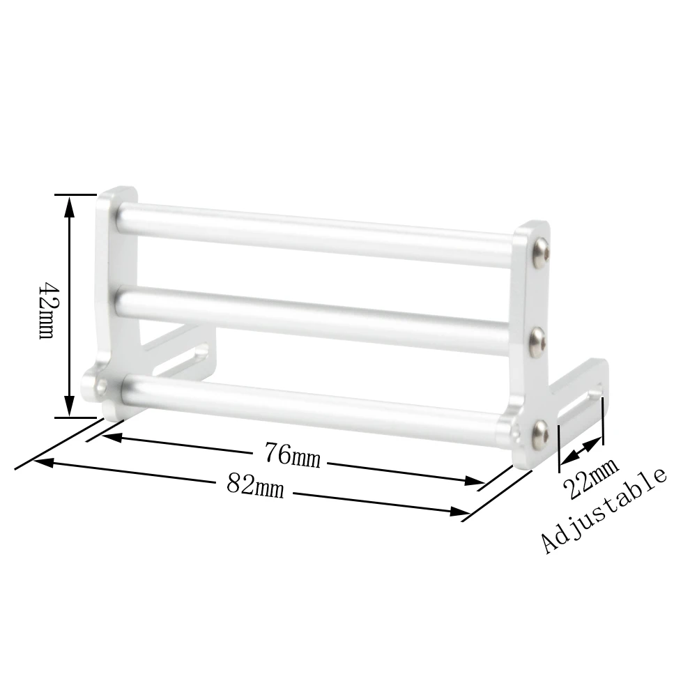 Aluminum Front Bumper Bull Bars for 1/10 RC Crawler Axial SCX10 TRX4 LCG Chassis FJ40 Dodge Power Wagon Cab Cliffhanger Body