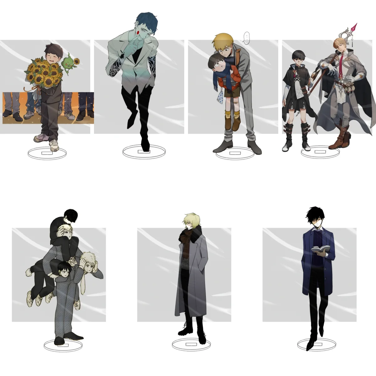 

15CM New Anime Mob Psycho 100 Acrylic Stand Ornaments Rumi Zoey Mira Decorations cosplay Accessories Christmas Gifts