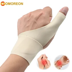 Pulso Thumb Support Braces, macio, alívio da dor, túnel do carpo, artrite, cabe ambas as mãos, leve, suporte estabilizador