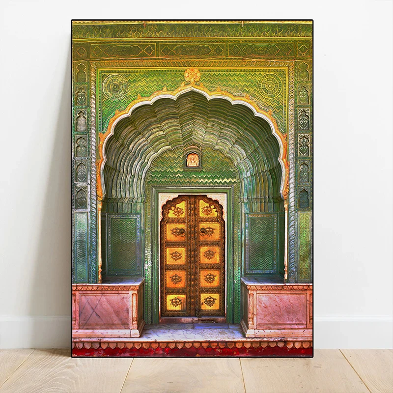 India Jaipur Lotus Gate Pintu  - Home Decor Jaipur ulasan dan harga