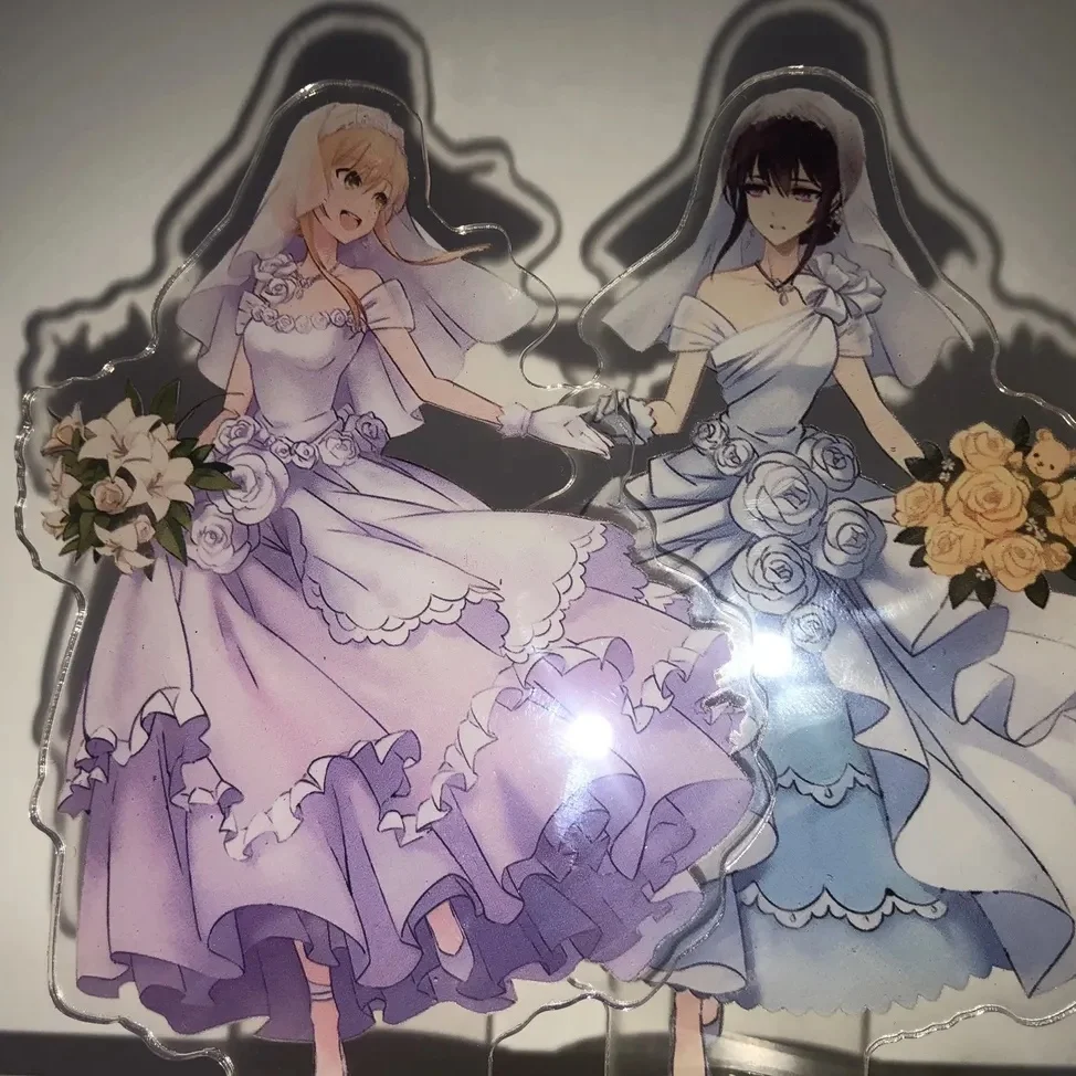 Soporte acrílico Aihara Mei, figura de Aihara Yuzu, exhibición de cítricos, serie de vestidos de novia, colección de productos de Anime, adorno, decoración de escritorio