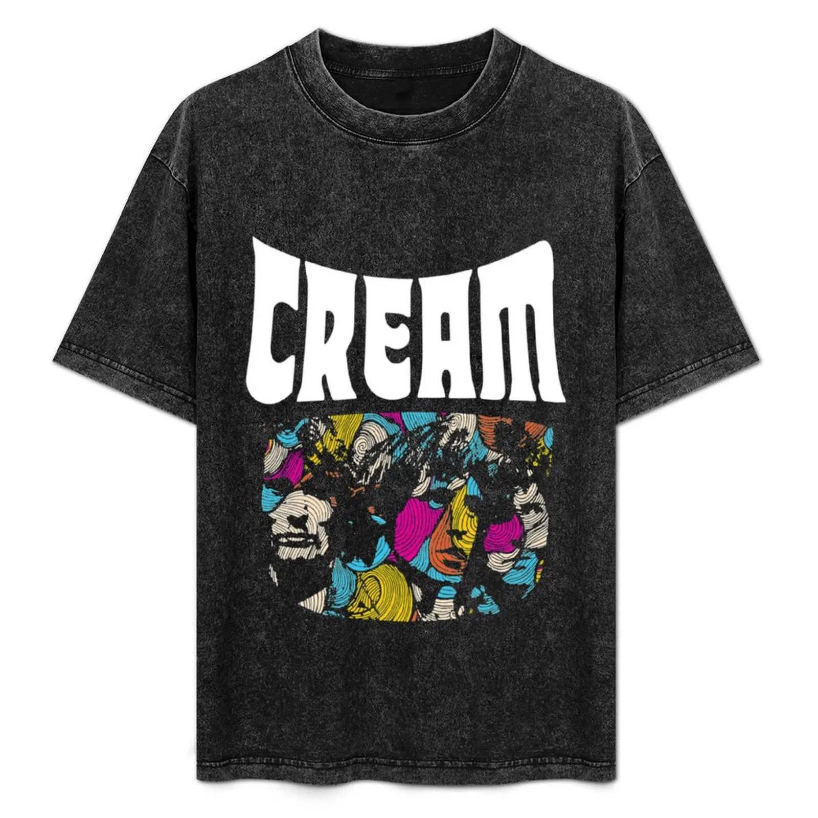 Cream Triblend T-Shirt Soft Anti-Shrink Cotton Tee