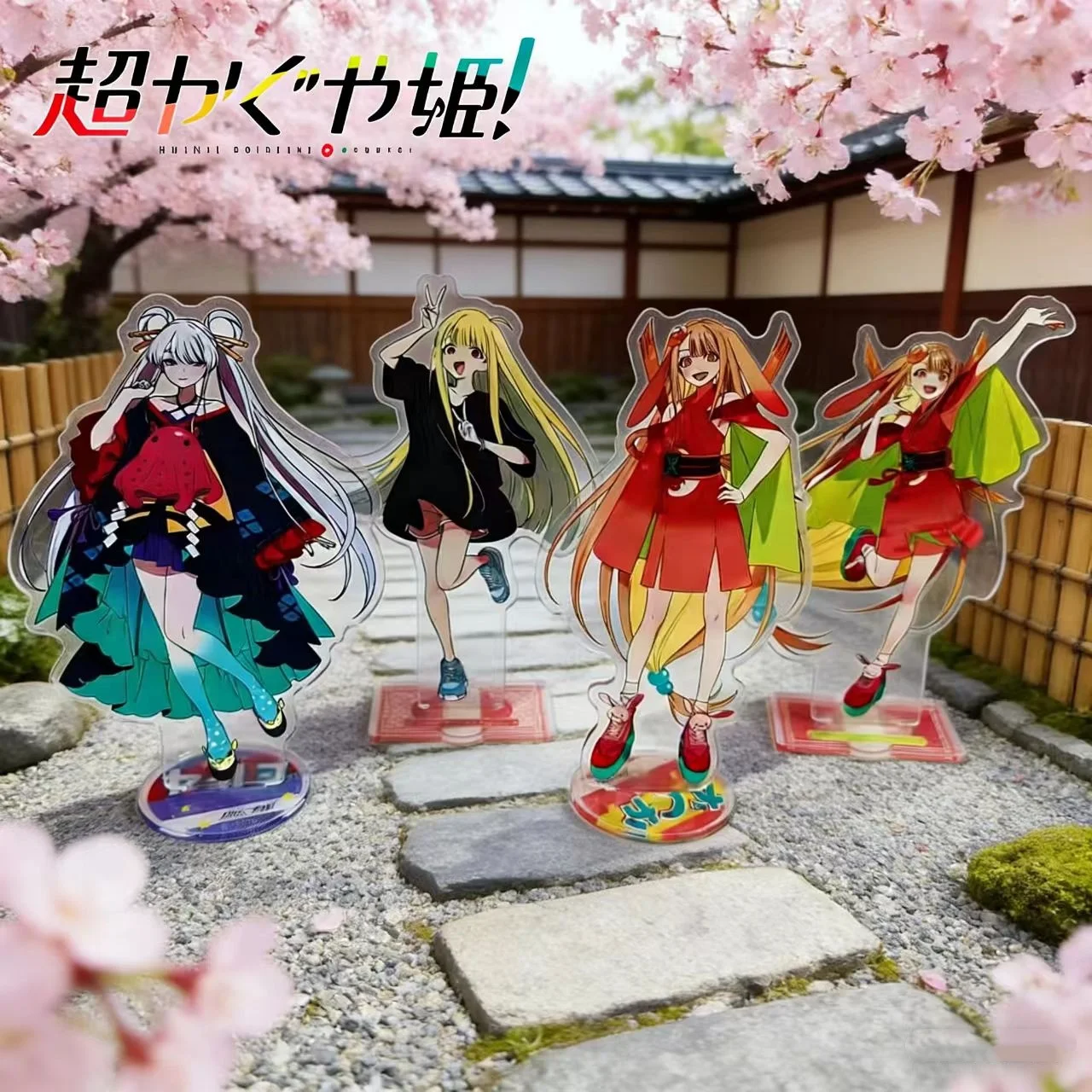 Anime Cosmic Princess Kaguya! 10cm Acrylic Stand Kaguya Yachiyo Figure Model Plate Desktop Ornaments Decorative Gift for Fans