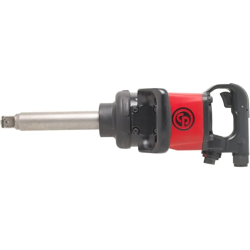 

Air Gun Industrial Tool, D-Handle , Pinless Rocking Dog, Air Impact Wrench (1 Inch), 6 Inch Ext