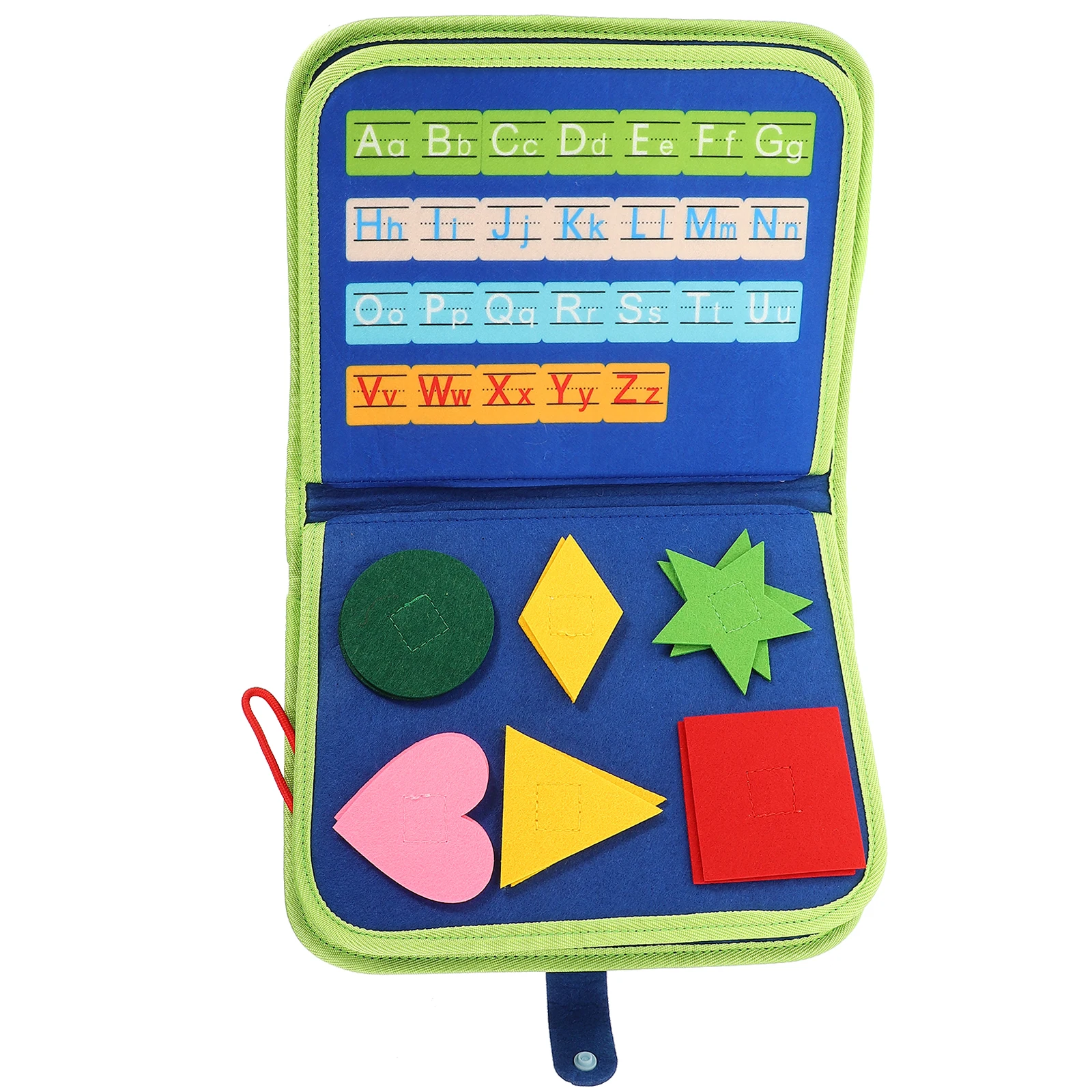

Kids Busy Board Felt Material Montessori Sensory Toys Activity Learning Self-dressing Skills Toddler Preschool Educational Play