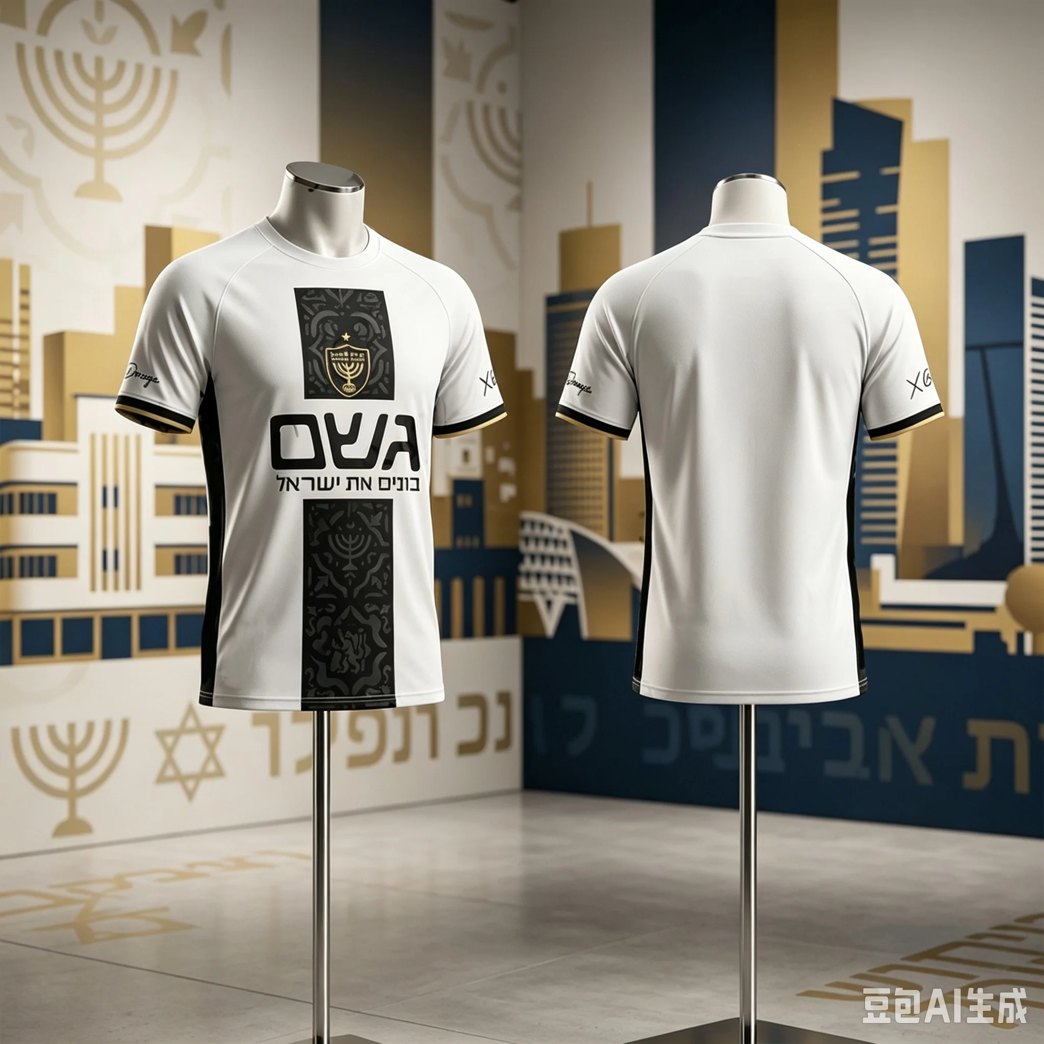 Bestseller Beitar Jerusalem Fußballtrikot für Herren und Damen, Sommer-Sport-T-Shirt, Atmungsaktiv, Schnelltrocknend, Familien- und Kinderkleidung Y2K – Detail 1