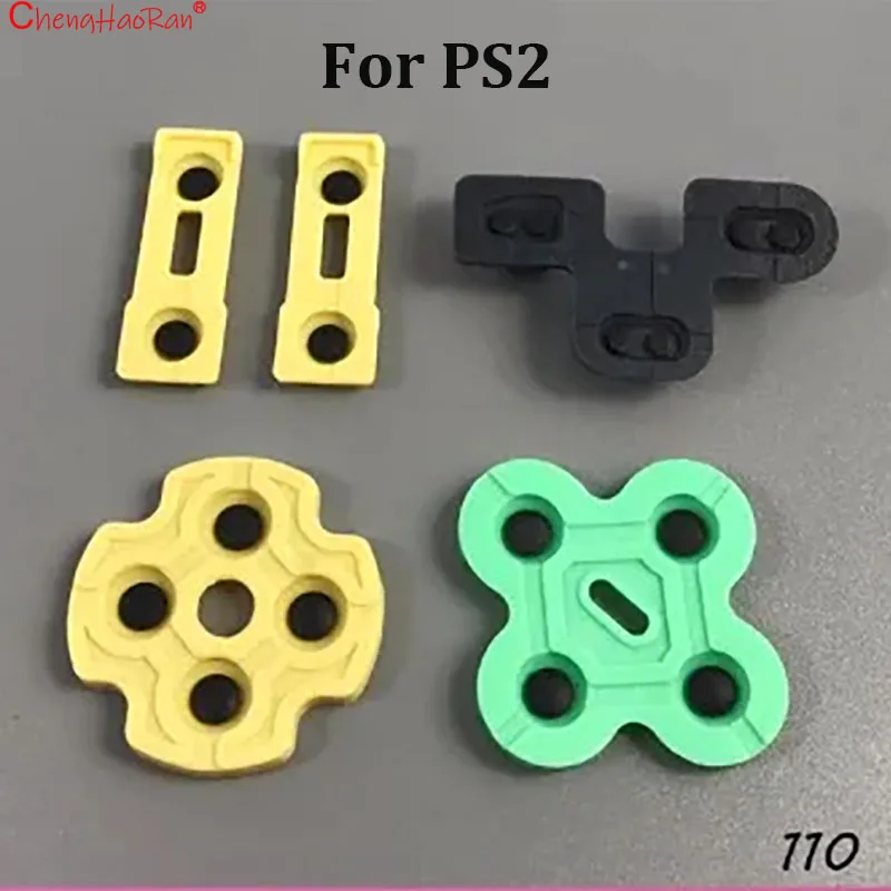 1 set For  PS2 PS3 PS4 Controller D-Pad Silicon Conductive Rubber Pads for PS 4 3 2 - Image 4
