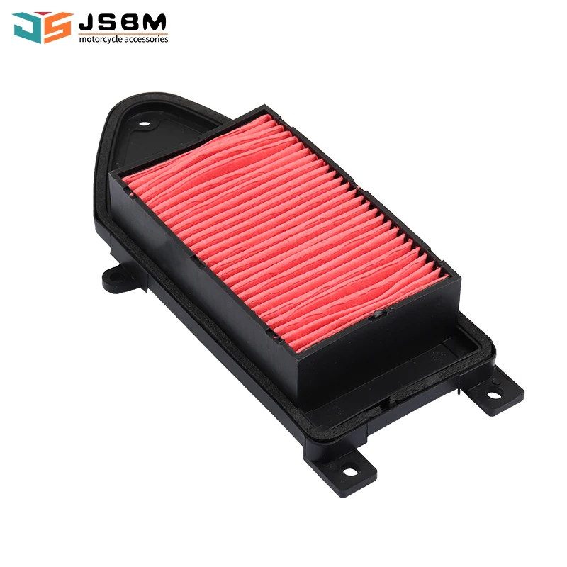 JSBM Motorcycle Accessories Air Filter For Kymco 125 150 200 Agility 125 150 People 150 200i Super 00162377 1723C-KHB4-900