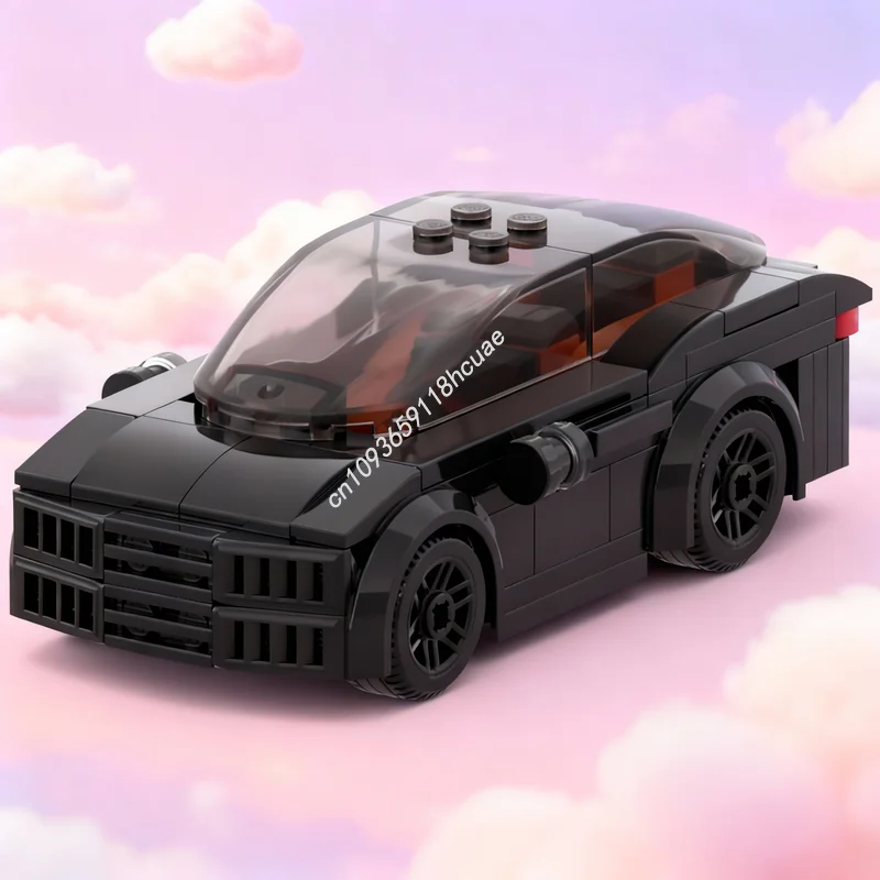 

Набор для сборки модели классического современного спортивного автомобиля MOC, 138 деталей, конструктор, развивающая игрушка, подарок на Рождество, креативная идея для творчества