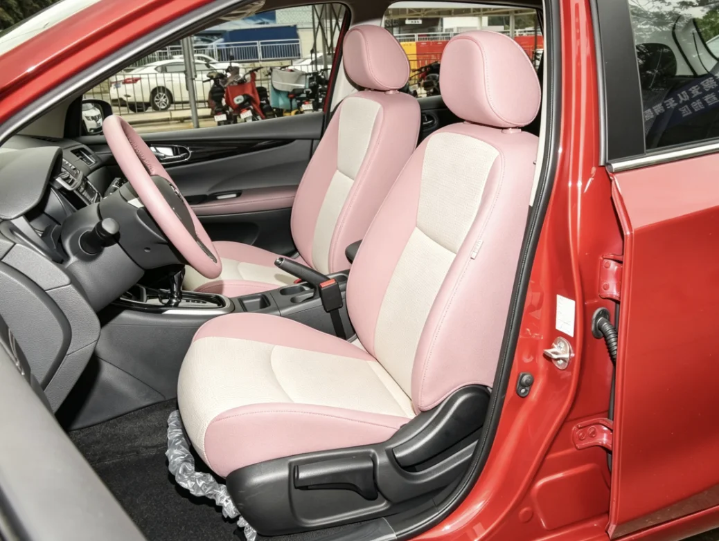 Für Nissan Tiida 2019~2023 Maßgefertigte Autositzbezüge Luxuriöses Nappaleder 100% Passgenau Innenraumzubehör 360 ° Vollständige Abdeckung – Detail 7