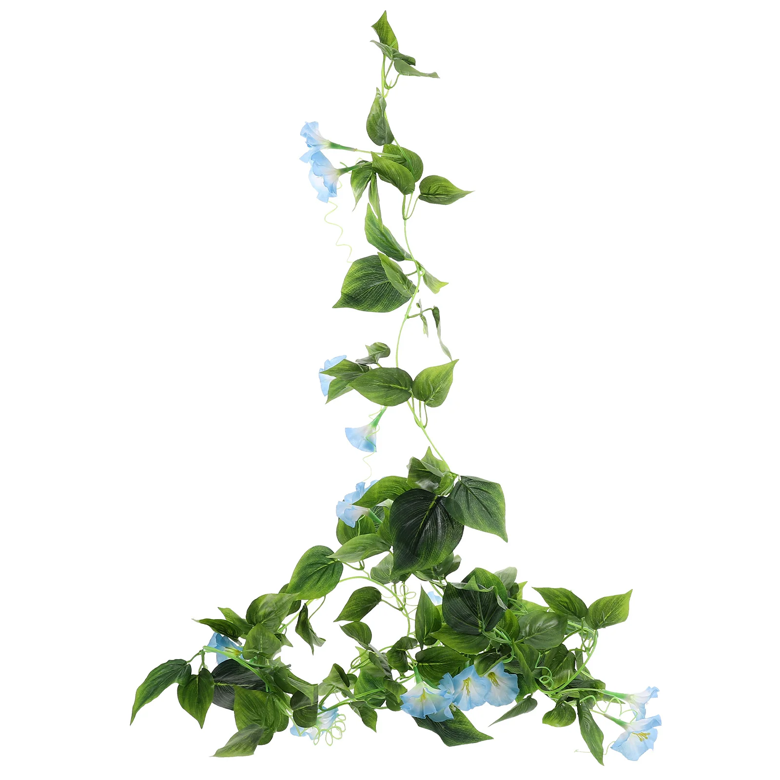 

Artificial Flower Garland Faux Morning Glory Vine Romantic Realistic Texture for Wedding Garden Outdoor Home Decor Floral