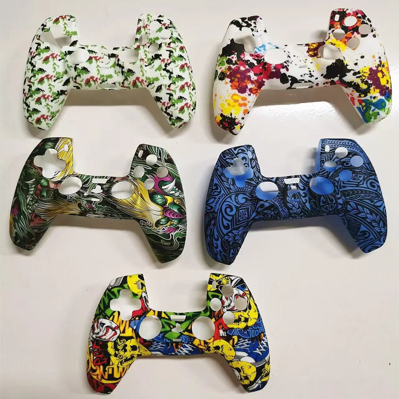 Wireless Controller Gamepad 6-Axis Dual Vibration With LED Light Bar Joystick Joypad For PS Console /PC/iPad/Andriod/iPhone - view 3
