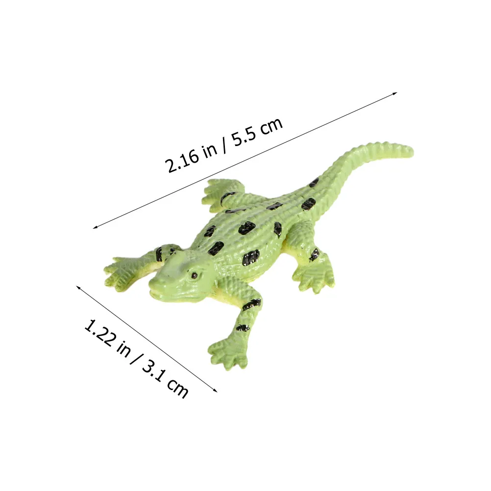 12Pcs Vinyl Animal Figures Realistic Educational Toys Early Learning Cognitive Playset for Kids