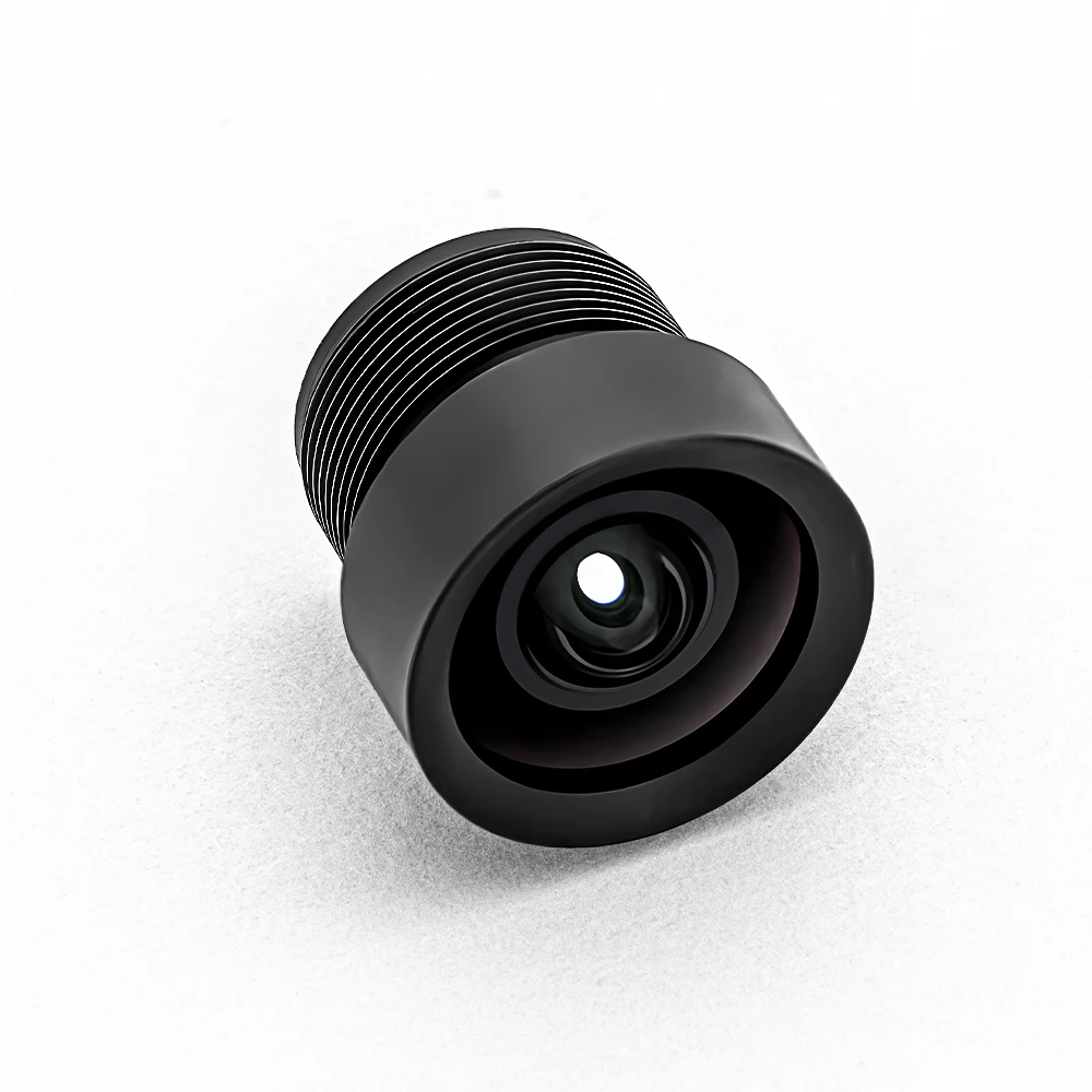 HD 8MP M12 جبل عدسة 2.0 مللي متر لا تشويه فتحة F2.0 تنسيق 1/2.8 "مع مرشح 650nm لكاميرات المراقبة الأمنية CCTV