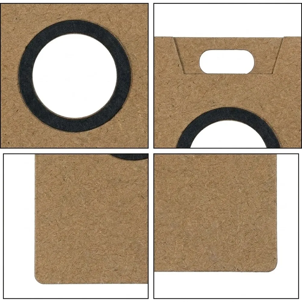 For VCWD-L9633 Robot Vacuum Cleaner Dust Bag Set 4 10 or 20 pcs Meltblown + Non Woven Filter Layer High Capacity