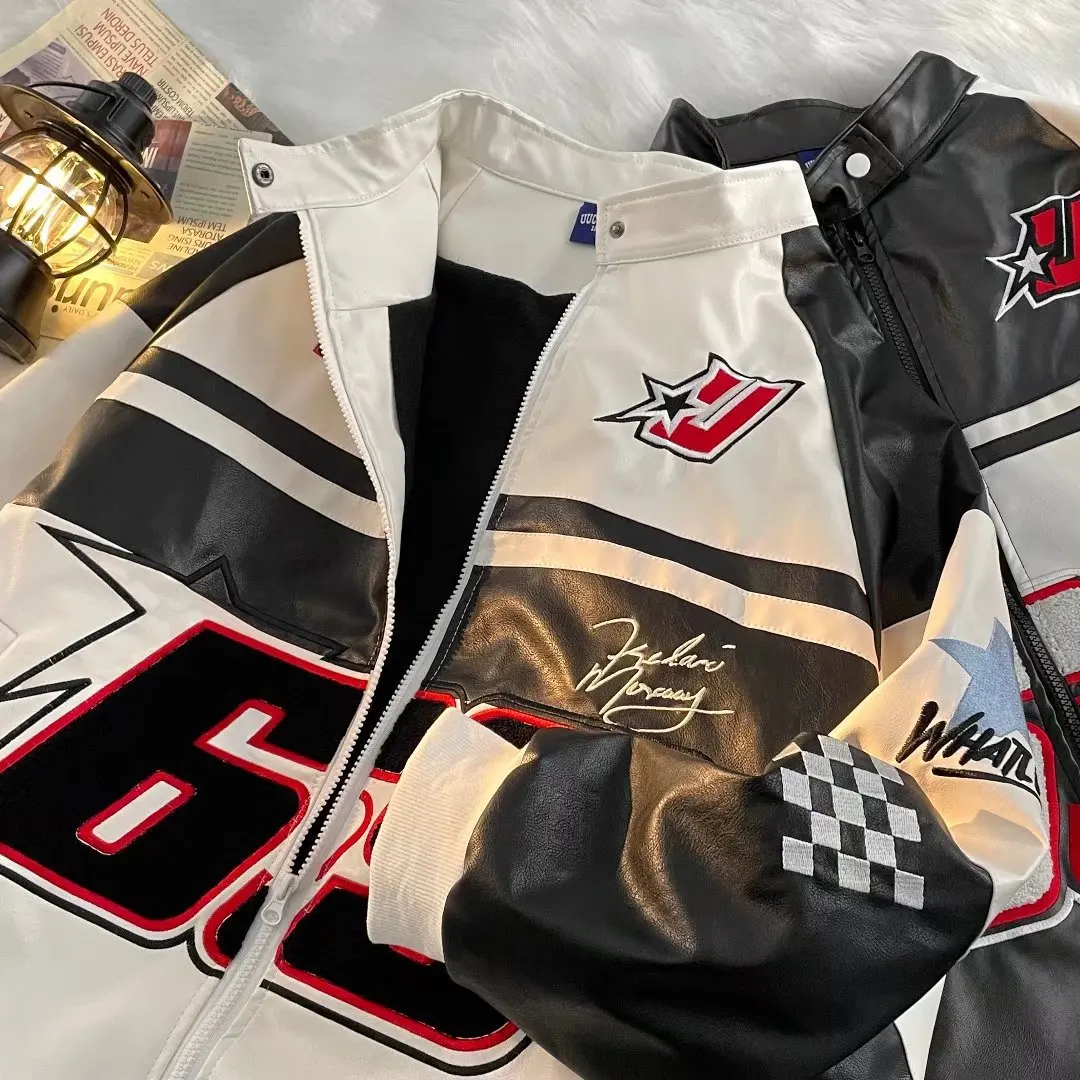 

Leather Jacket Jacket Male Spring Street Pilot Motorcycle Suit