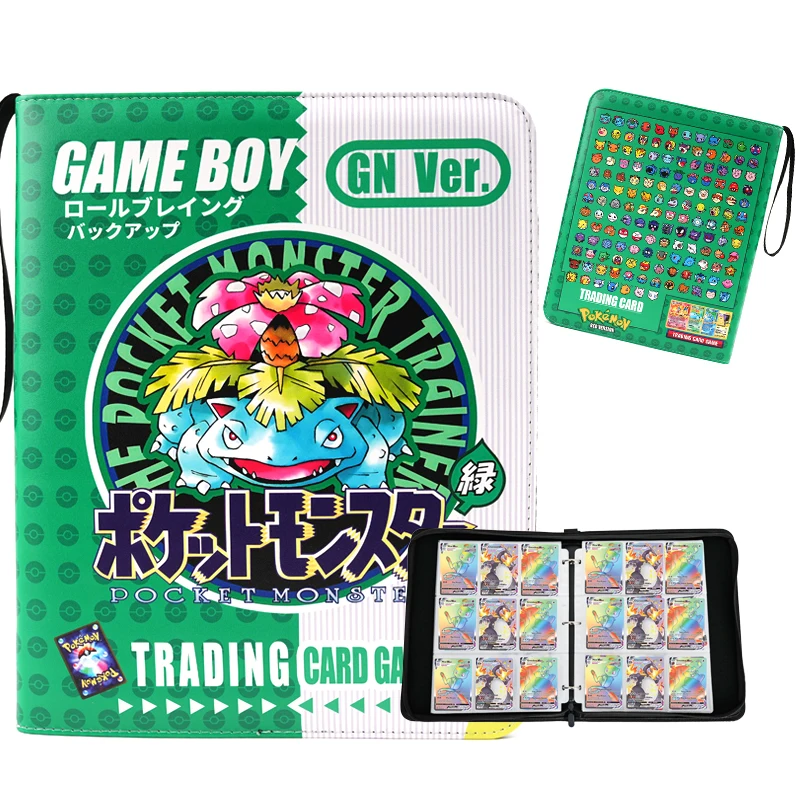 ptcg-pokemon-card-book-gba-nostalgic-pocket-monsters-nine-grid-large-capacity-storage-book-pokemon-collection-card-bag