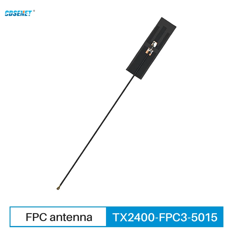 

10pc/lot 2.4GHz Wifi Antenna IPEX3 Connector 3.0dBi High Gain TX2400-FPC3-5015 FPC Omnidirectional Antena