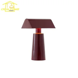 Danish Caret MF1 Pyramid Wireless Charging Table Lamp with Touch Switch Atmosphere Camping Portable Desk Lights Bedroom Bedside