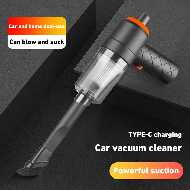 

6000PA Wireless Vacuum Cleaner Portable Car Vacuum Cleaner Strong Suction Handheld Vacuum Cleaner Powerful Blower For Car Home