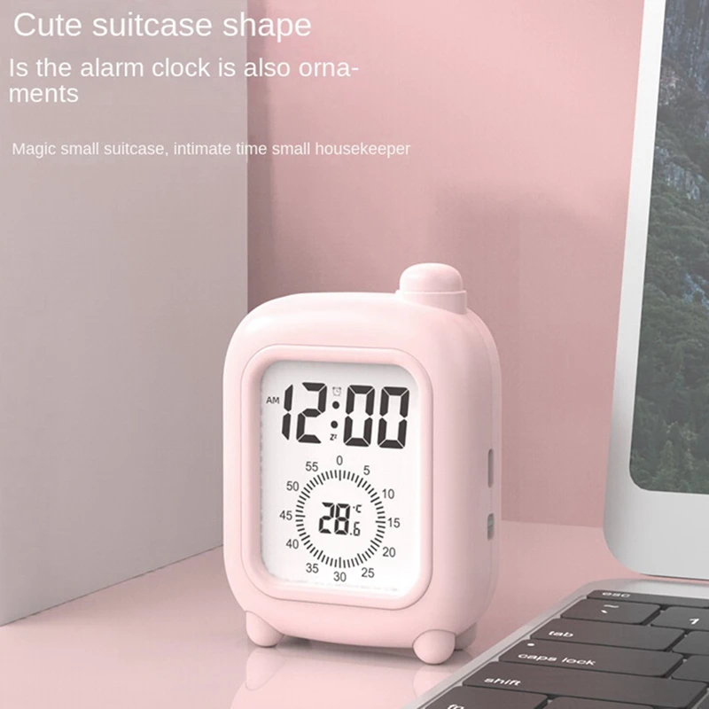 Small Alarm Clock Multi-Function Countdown Desktop Electronic Shopping Mall Alarm Clock Ornaments Tomato Learning Tool