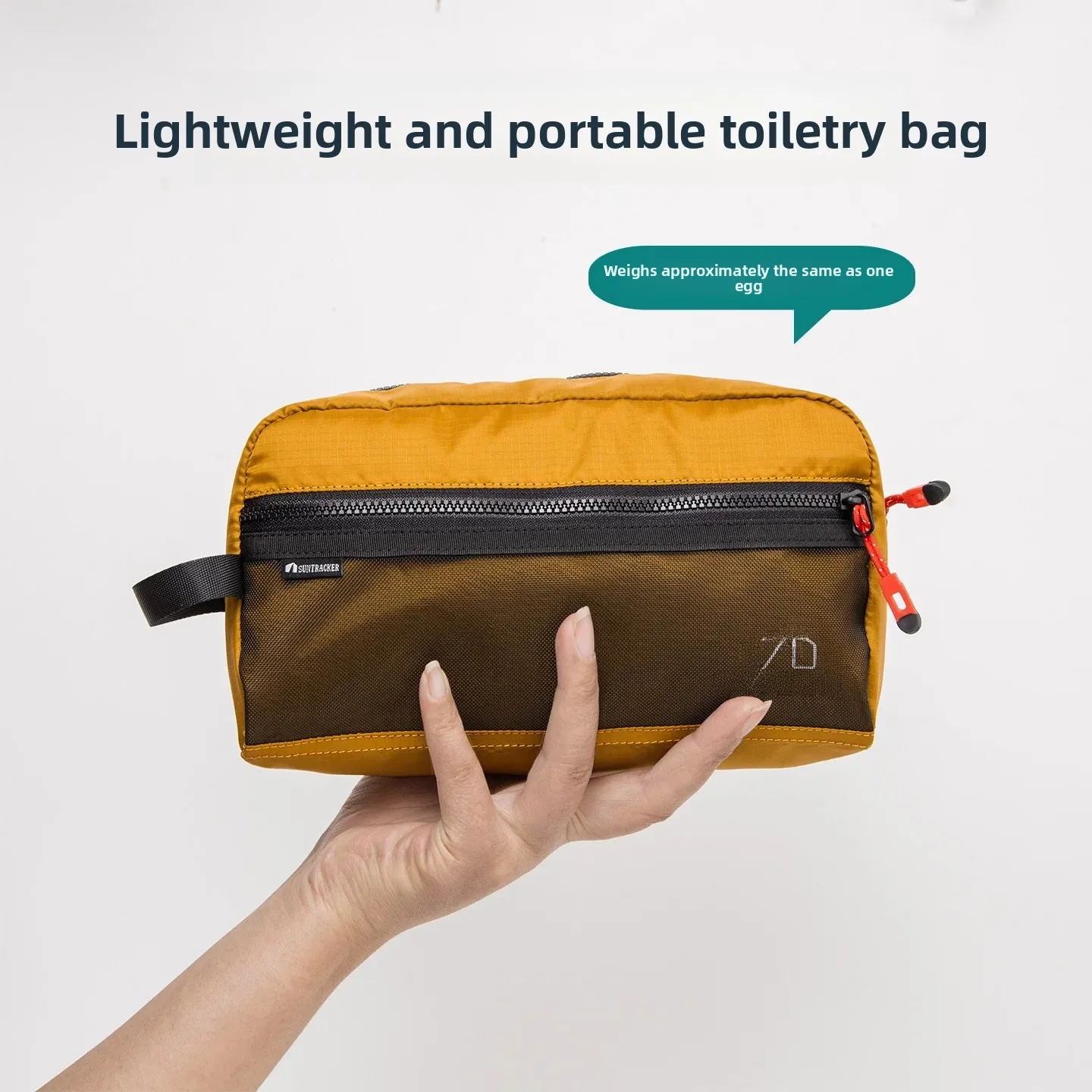 Ultra-Light Portable Travel Toiletry Bag Outdoor Camping Hiking Electronic Products Storage Pouch New Ergonomic Rectangular S...