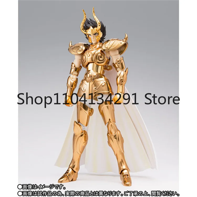 

Оригинальная фигурка Bandai Soul Limit Saint Cloth Myth EX Gold Saint Original Color Capricorn Shura, модель игрушки, подарок на день рождения