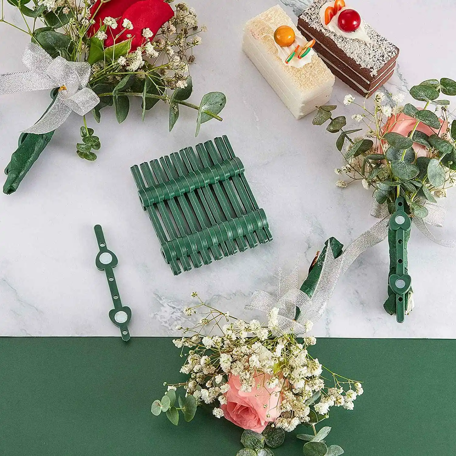 A61K 30 Pairs Floral Boutonniere Magnets Corsage Brooches Magnet for Handmade Wedding Bride Boutonnieres Corsage Flower Pins