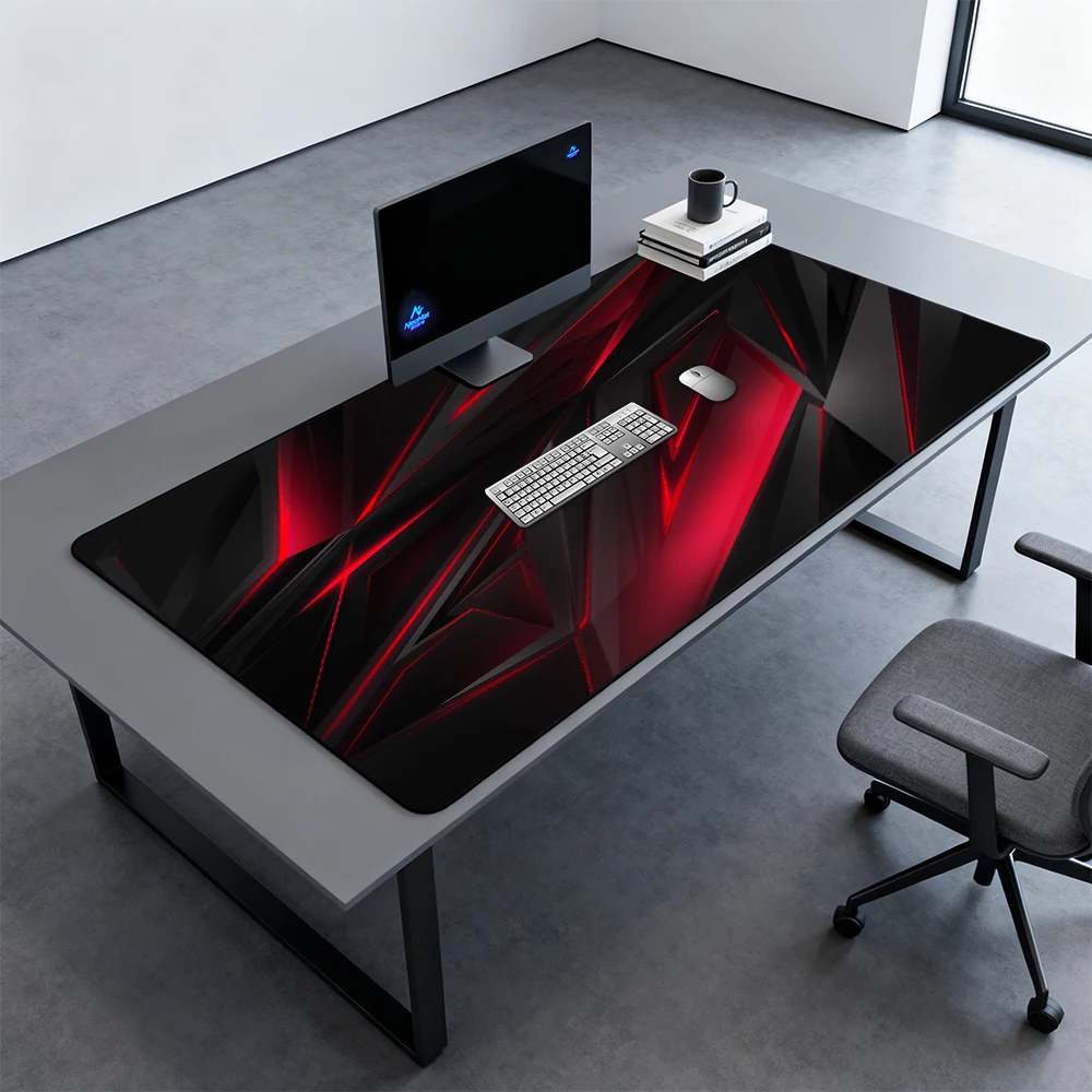 Xxxl Mouse Pad Gamer Setup Dek - Desk Setup Red ulasan dan harga