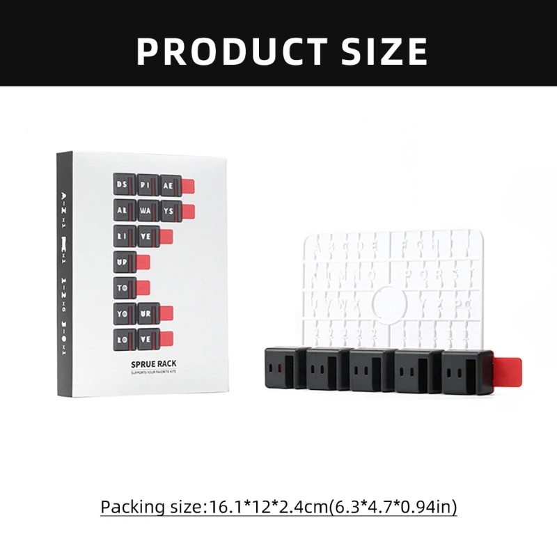 Sprue Rack Modeling Board Organizers จัดเก็บข้อมูลการระบุอย่างรวดเร็วสำหรับพลาสติก M4YD
