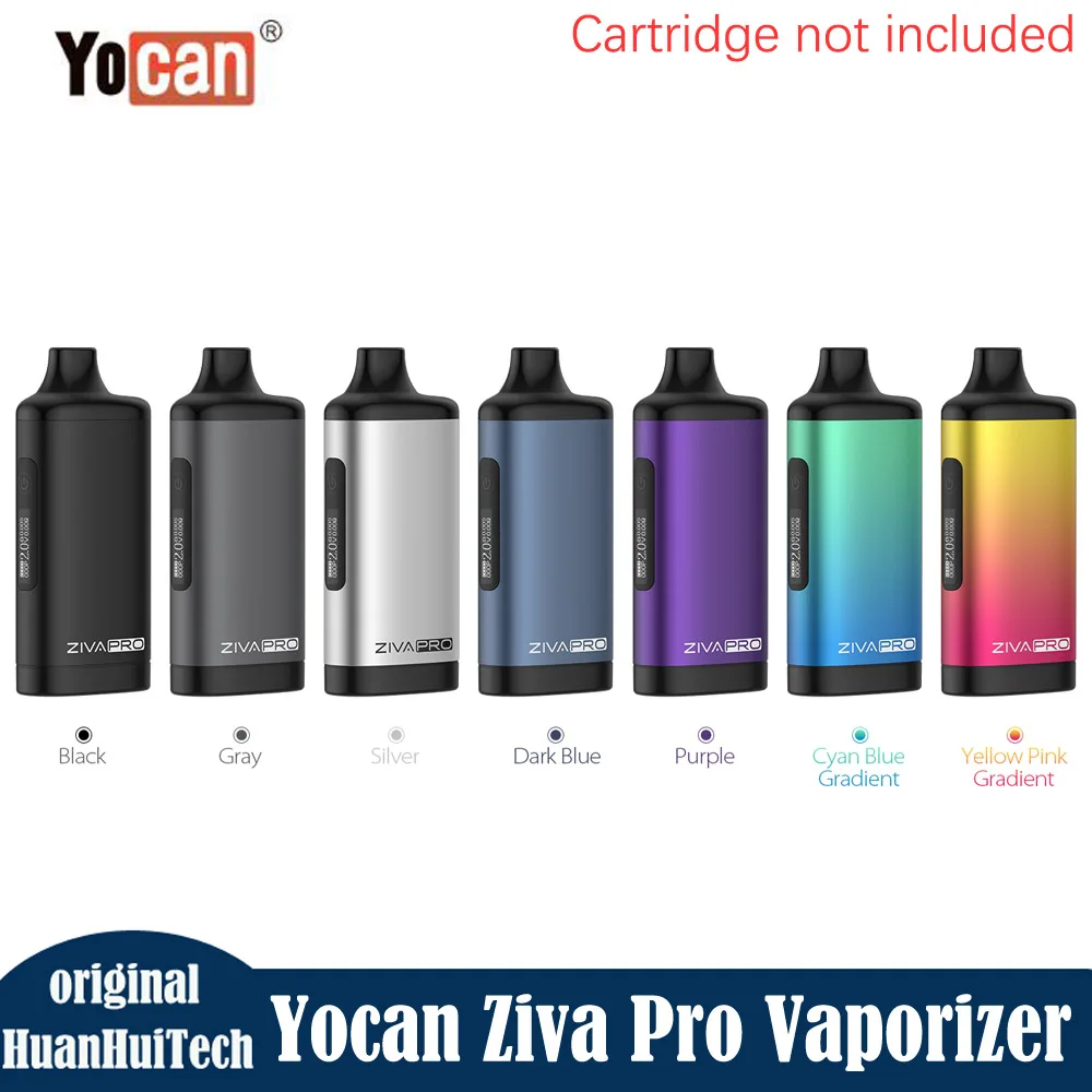 Oryginalny waporyzator Yocan Ziva Pro Mod 650mah z akumulatorem o zmiennym napięciu waporyzator do 510 wkład gwintowany E-papierosa