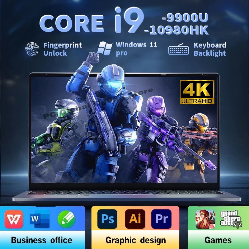 �y�Z�[�����z15.6�C���` �m�[�g�p�\�R�� Windows 11 Core i9-10980HK �Q�[�~���OPC 16GB RAM �w��F�� �m�[�g�p�\�R�� �o�b�N���C�g���� �w�K�p�p�\�R��