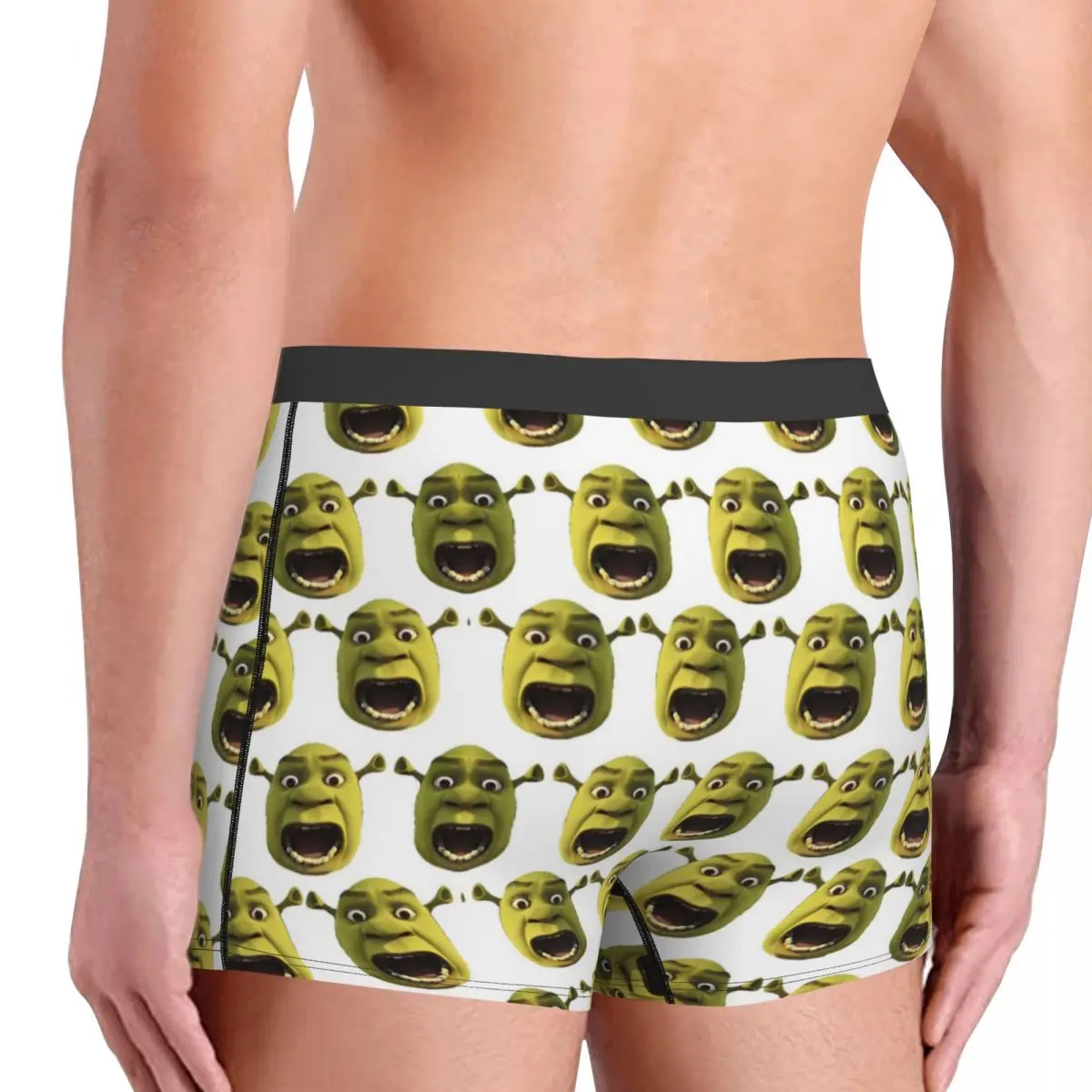 Man S-Shreks Head Boxers Cozy Underwear Underpants