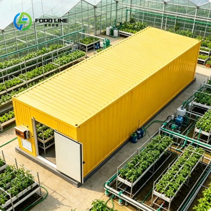 Agriculture Farming System - Modular Smart Grow Container Automatic Planting