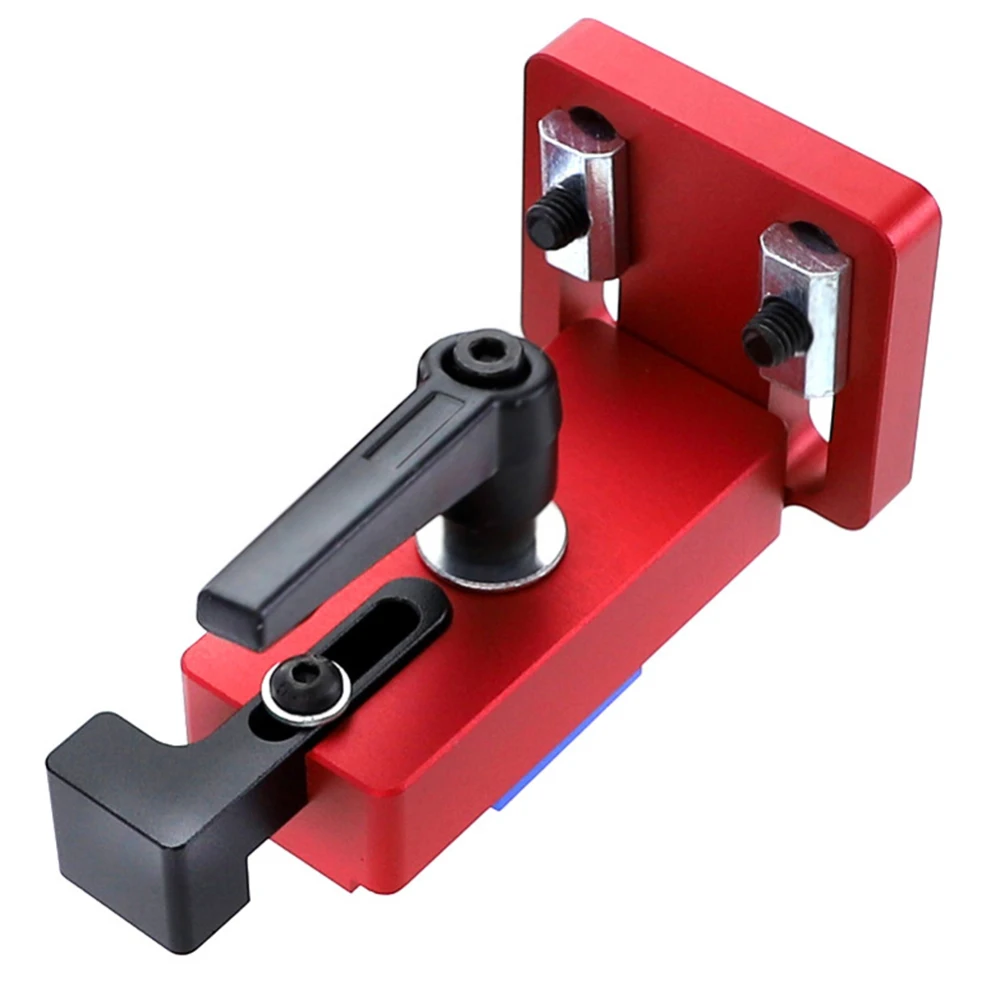 Inglete de ranura en T, tope de pista, calibrador deslizante, Conector de valla, retenedor de riel, localizador de conducto para fresado de carpintería